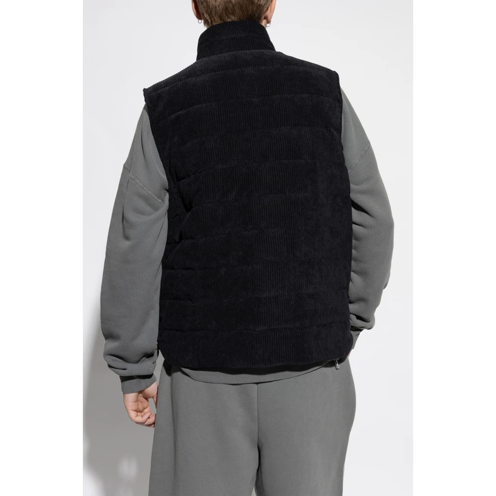 Dolce & Gabbana Geribd vest Black Heren