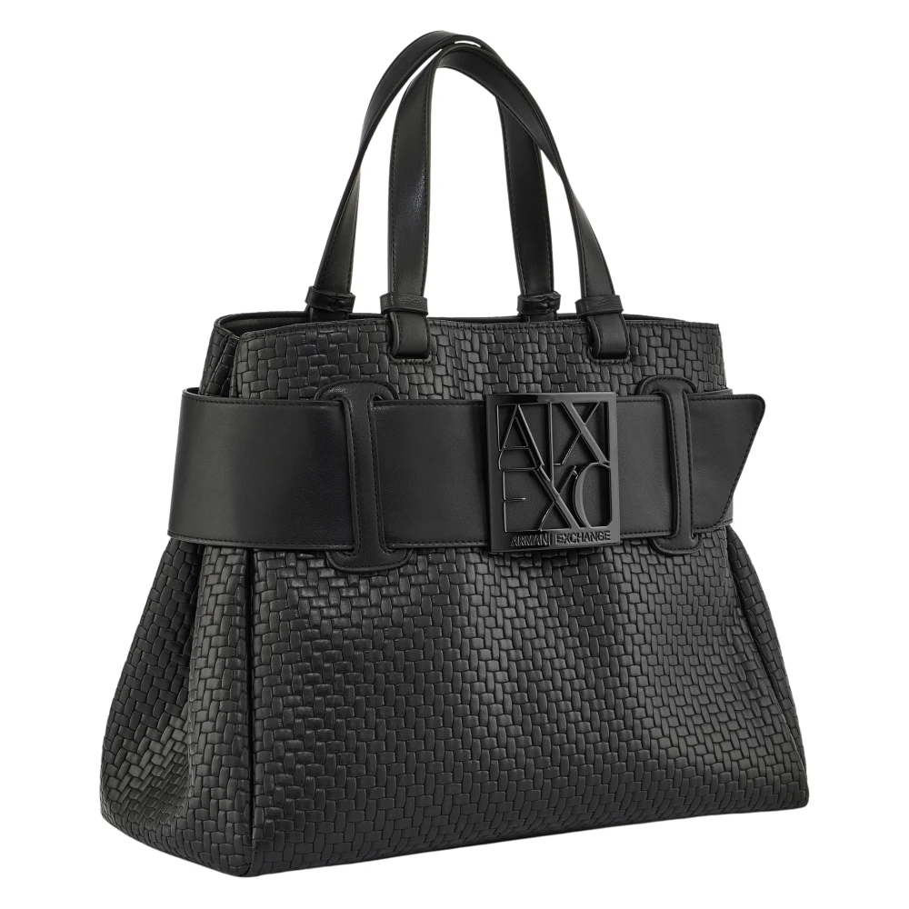 Armani Exchange Donna Nero Borse, Taglia Unica, New,