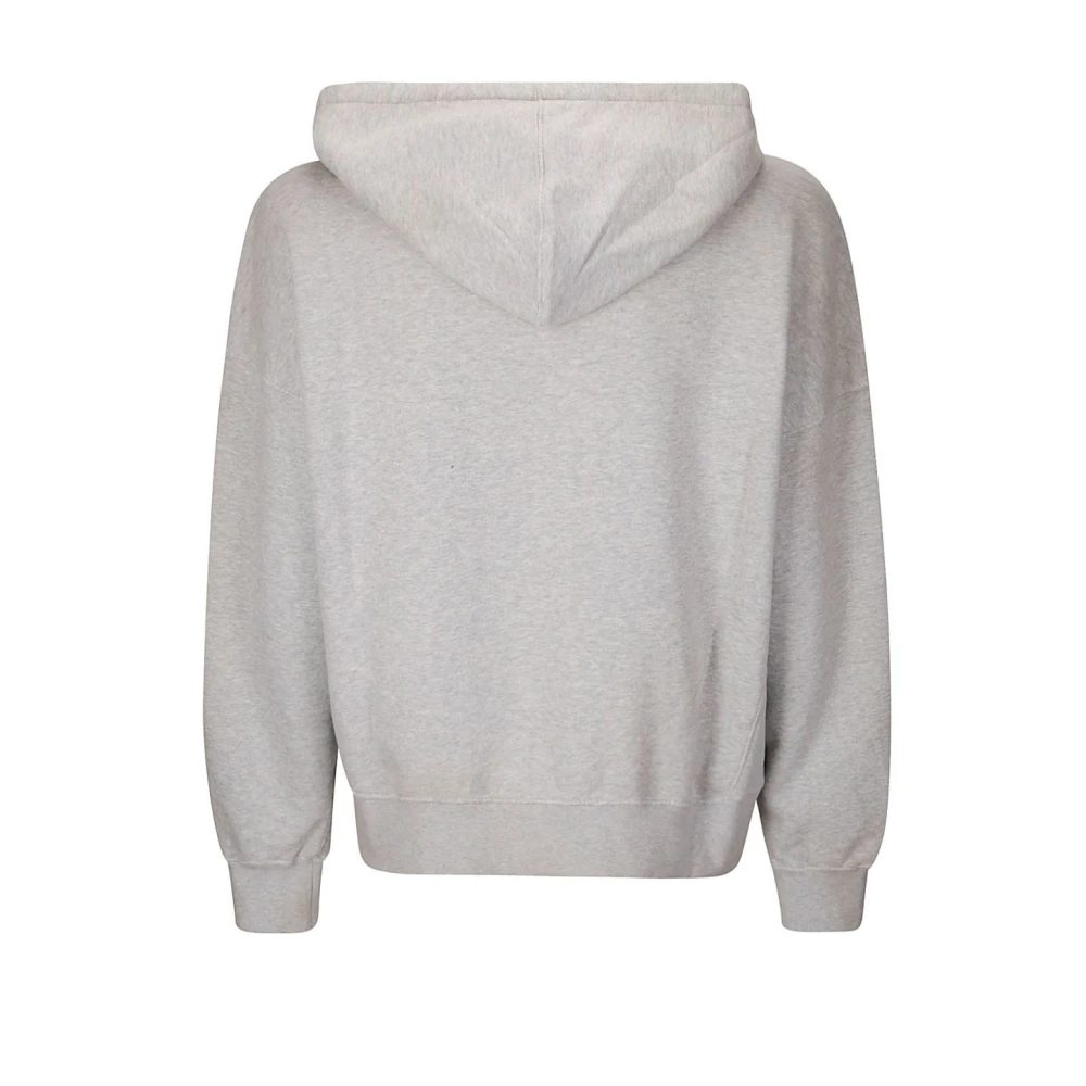 Golden Goose Vintage Katoenen Hoodie met Borduursel Gray Heren