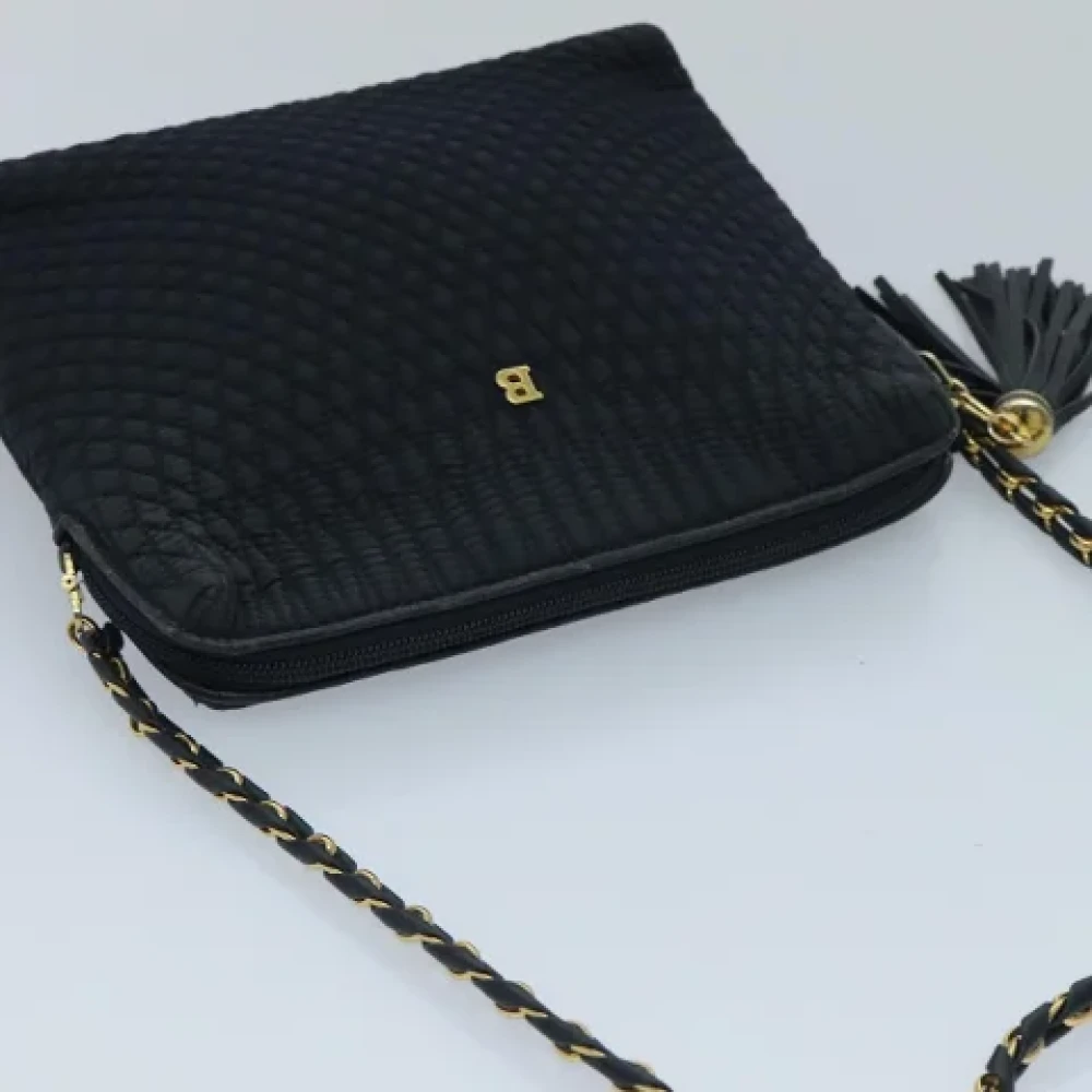 Bally Pre-owned Leather shoulder-bags Blue Dames