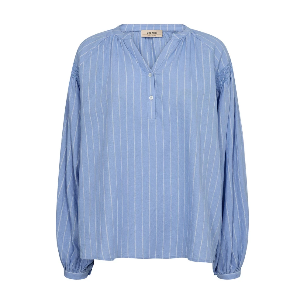 MOS MOSH Elegante MMSafi Blouse Blue Dames