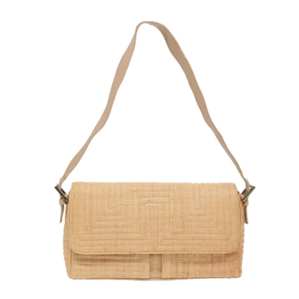 Bally Pre-owned Canvas shoulder-bags Beige Dames