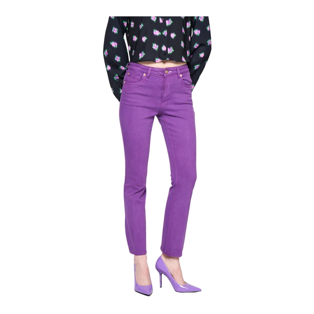 Silvian Heach Utställda jeans Purple, Dam