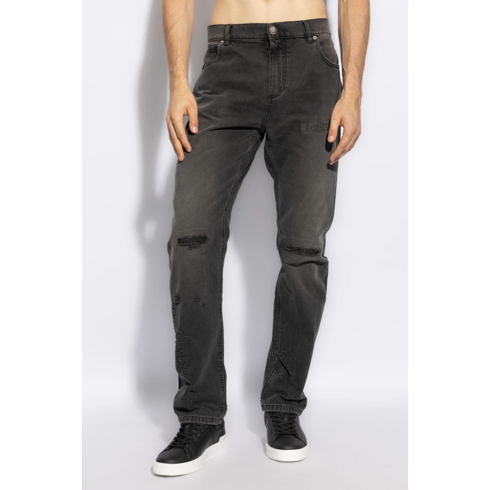 Balmain regular-fit jeans Gray Heren