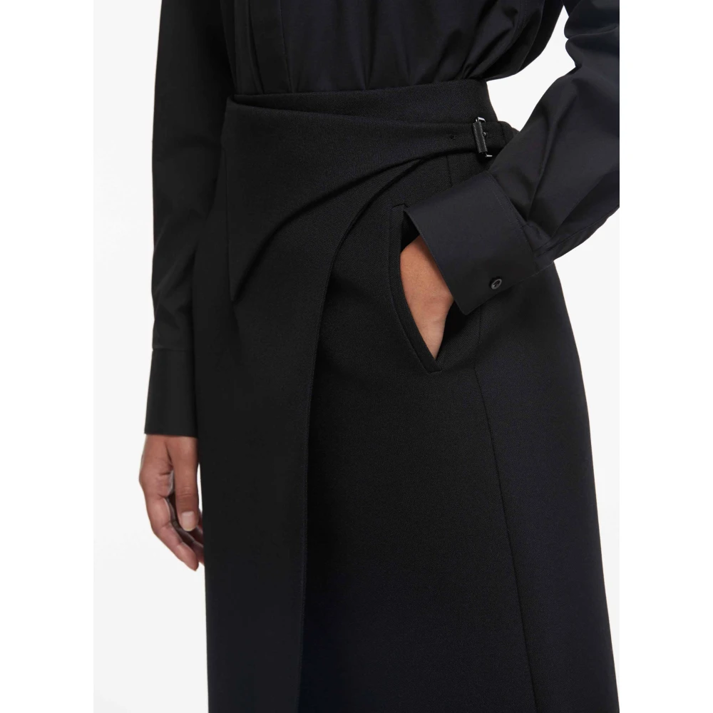 Wardrobe.nyc Midi Skirts Black Dames