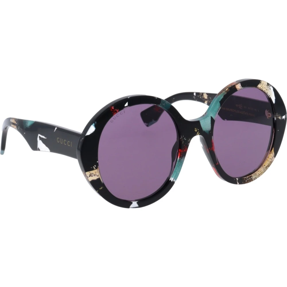 Gucci Ikoniska Solglasögon för Kvinnor Multicolor, Dam