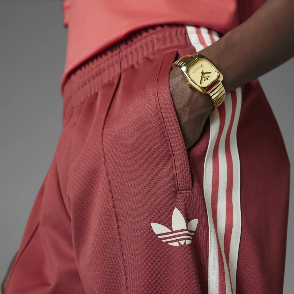 Adidas Bayern Beckenbauer Track Pant Red Heren