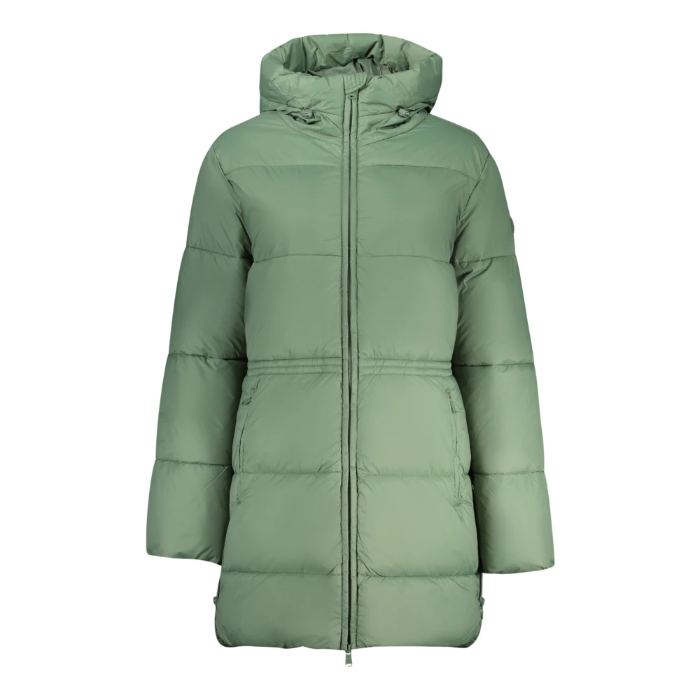 North Sails Women's Green Patten Padded Jacket - Parkas - L - Coats