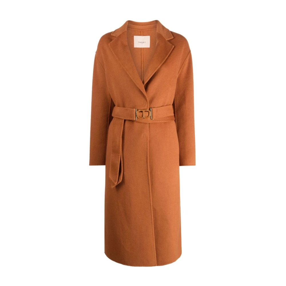 Coats > Belted Coats - - Twinset - Modalova