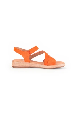 Orange Suede Dam Sandal - Lättvikt