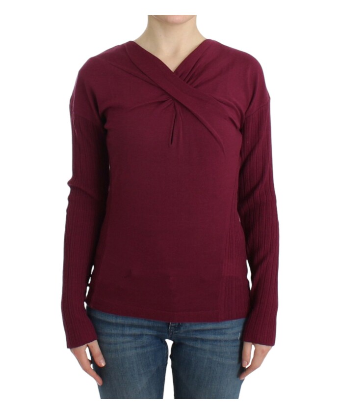 elegant-pull-en-laine-violet-avec-ouverture-en-goutte-d-eau