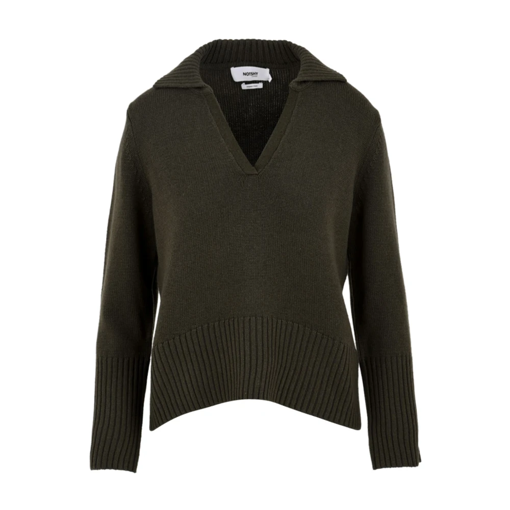 Notshy Nazila Mousse DES Forets Sweaters Green Dames
