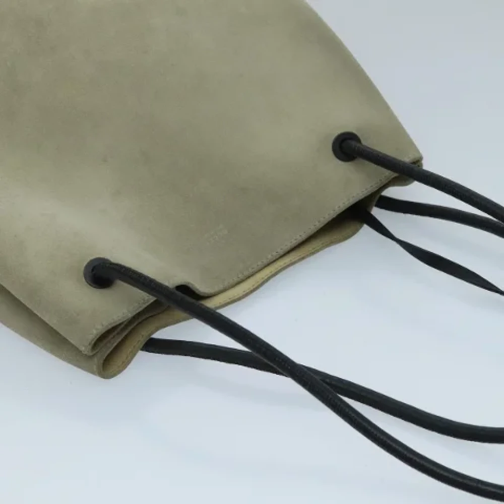 Gucci Vintage Pre-owned Suede gucci-bags Beige Dames