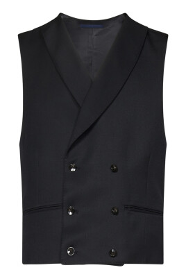 gilet-tricot-noir-double-breasted