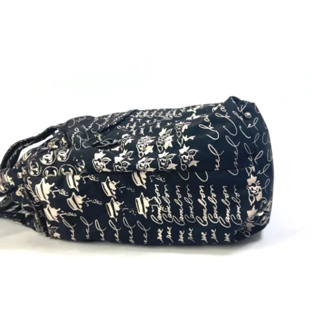 Chanel Vintage Pre-owned Fabric chanel-bags Black Dames