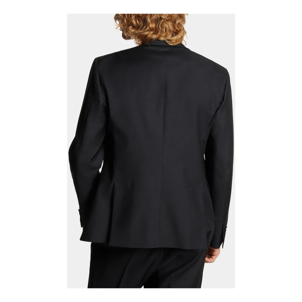 Dsquared2 Zwart Pailletten Blazer Black Heren