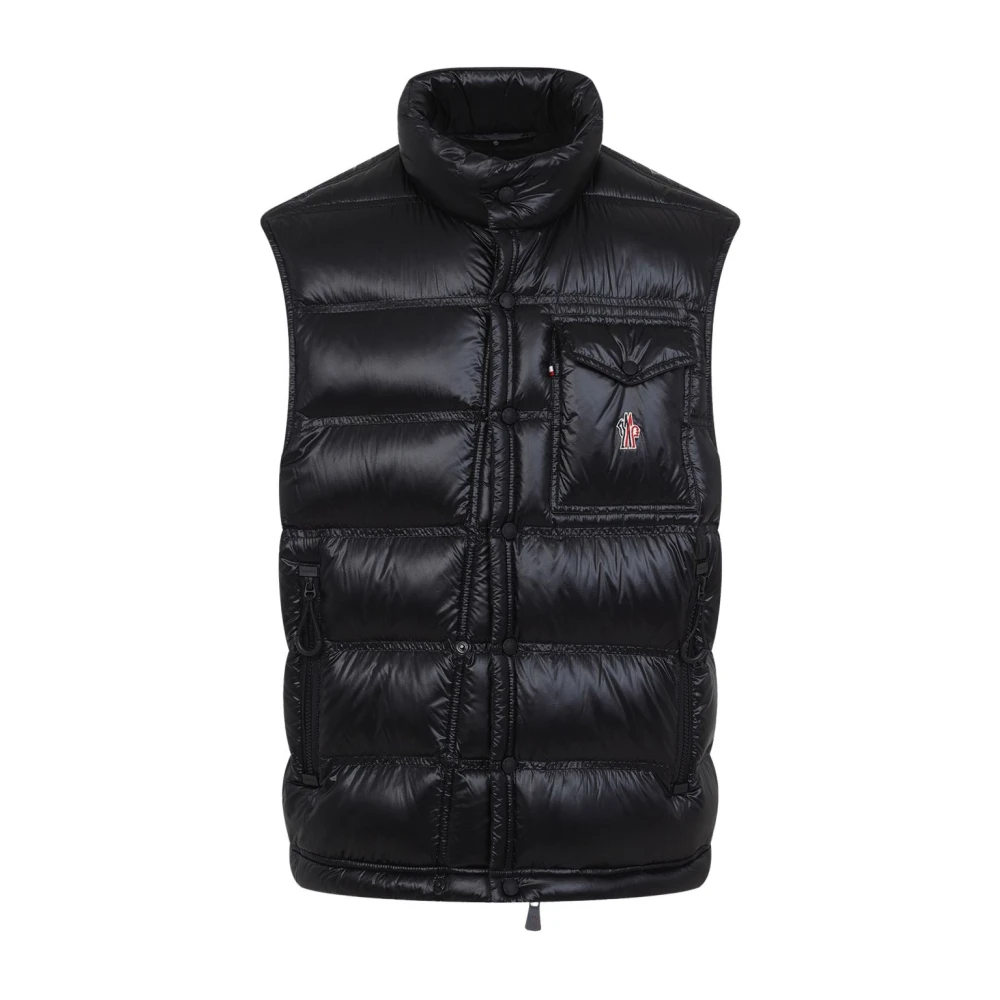 Moncler - Jackets > Vests - Black - Moncler - Modalova