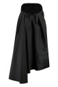 asymmetric-hem-nylon-dress