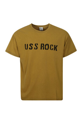mustard-cotton-t-shirt-with-front-print