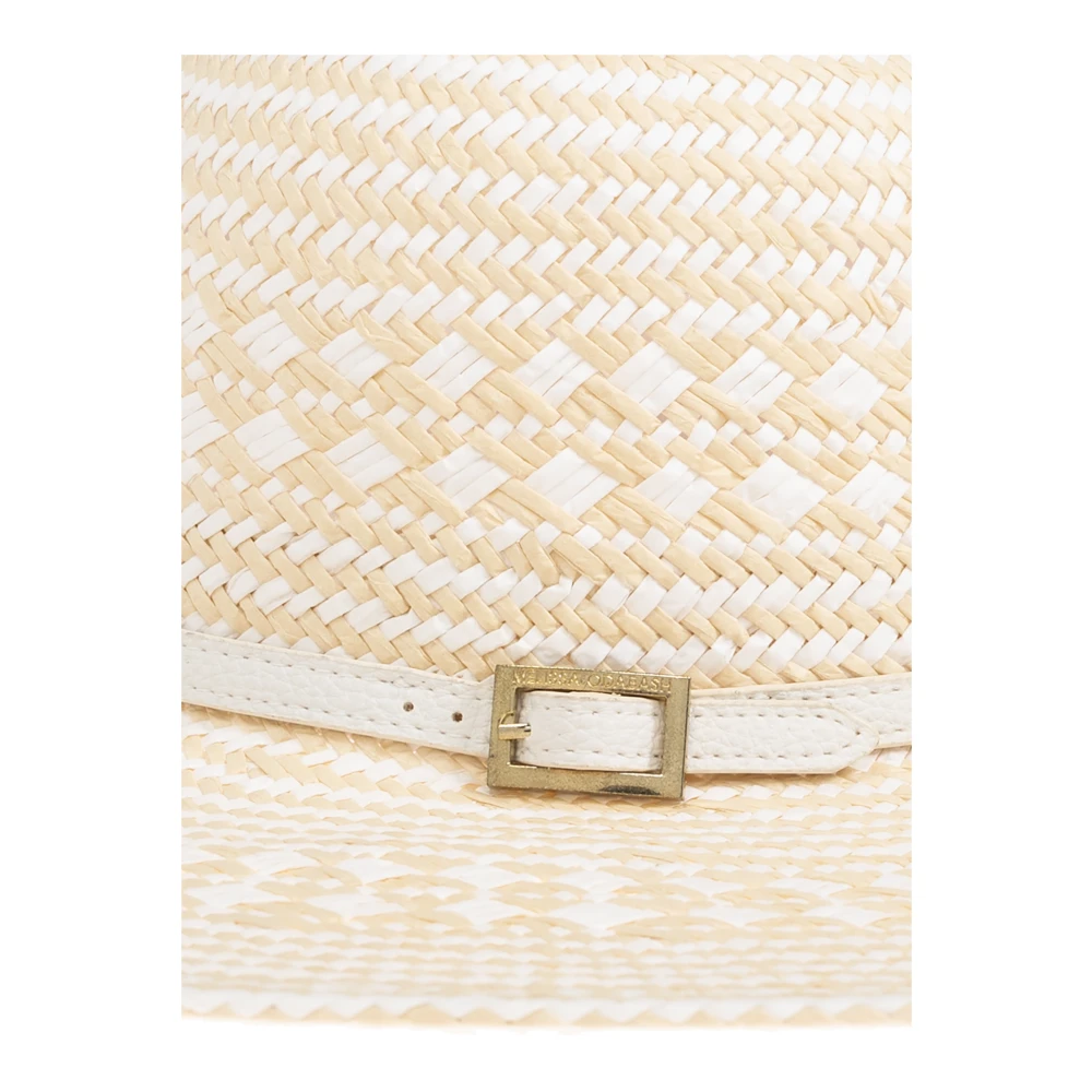 Melissa Odabash Hoed met decoratieve band Beige Dames