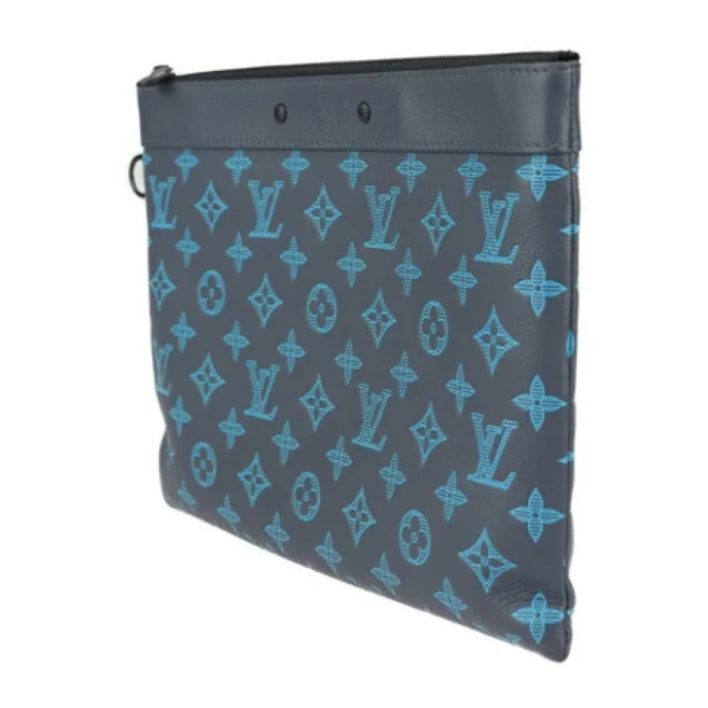 Louis Vuitton Vintage Pre-owned Canvas clutches Black Dames