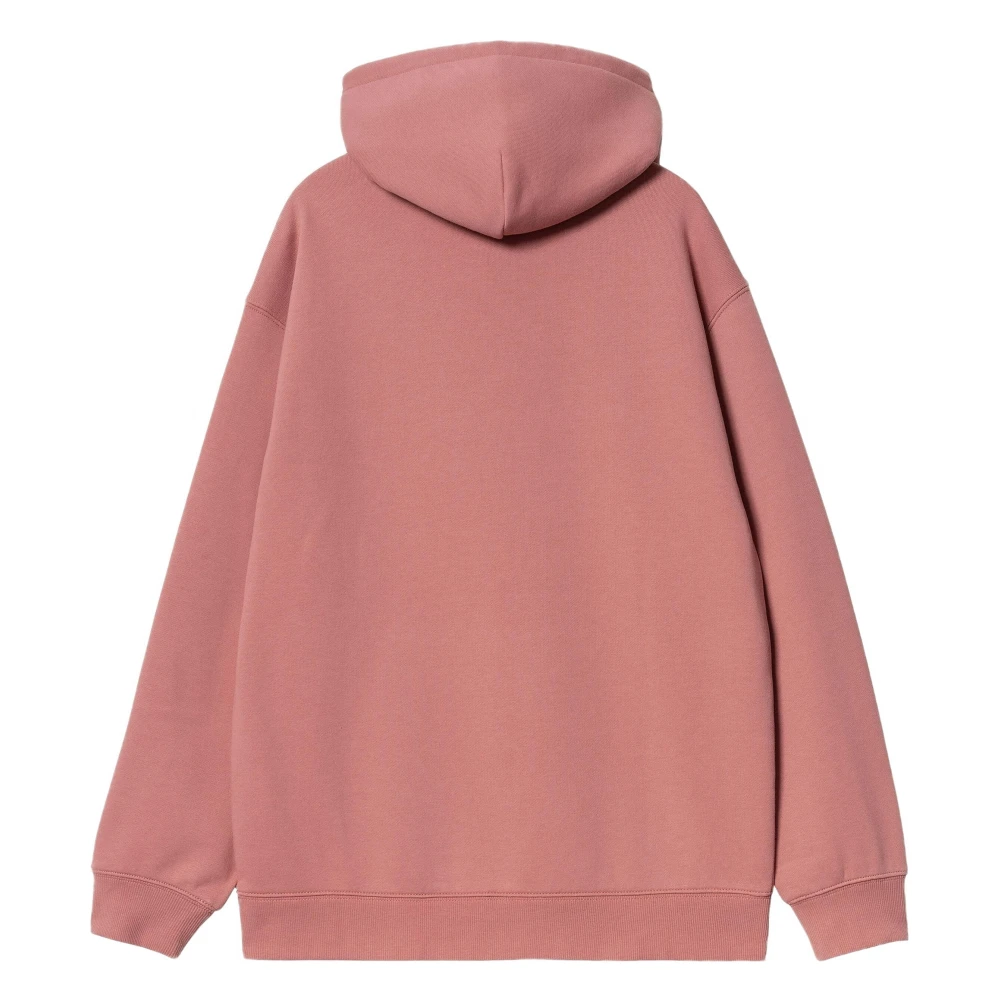 Carhartt WIP Basic Hoodie Pink Dames
