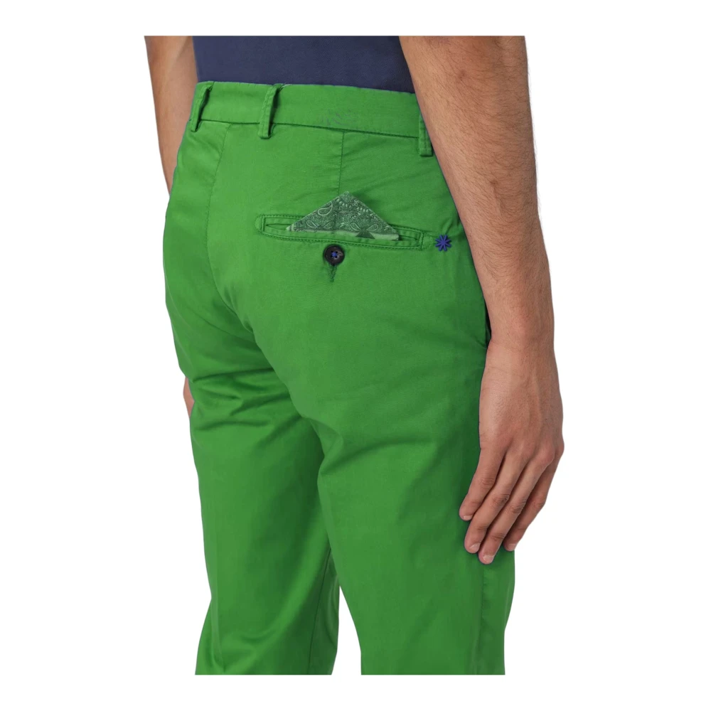 Manuel Ritz Stijlvolle Herenbroek Green Heren