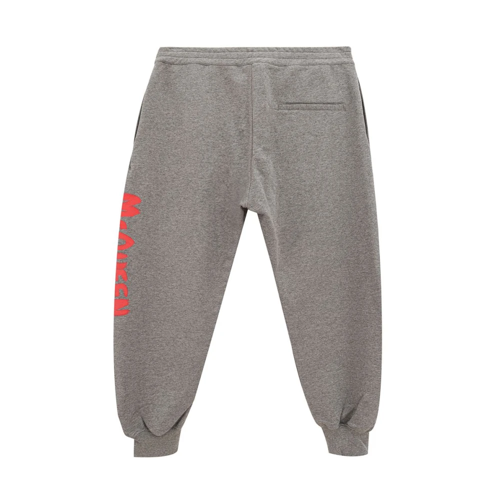 alexander mcqueen Stijlvolle Grijze Katoenmix Broek Gray Heren