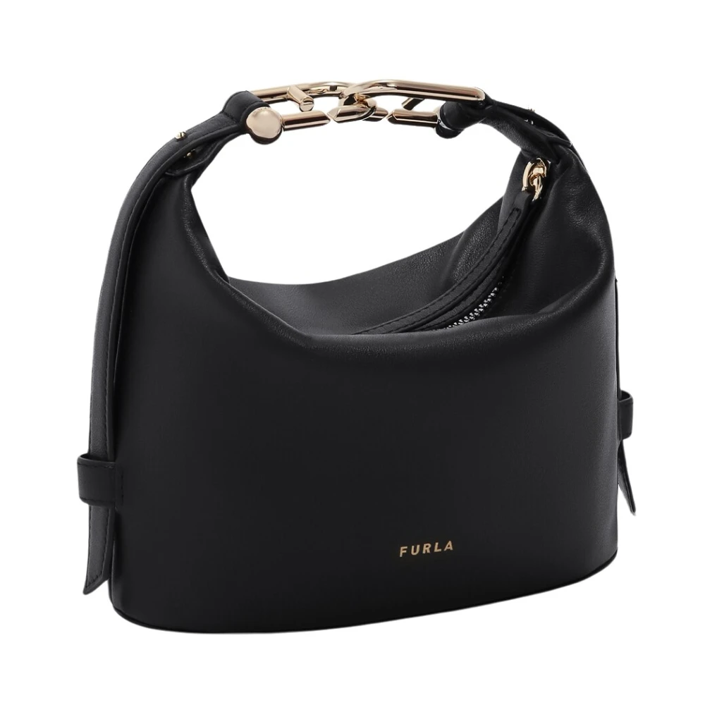 Furla Nuvola Mini Tas Black Dames