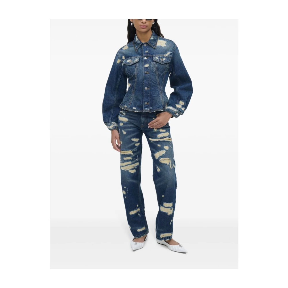 Marc Jacobs Stijlvolle Jassen Collectie Blue Dames