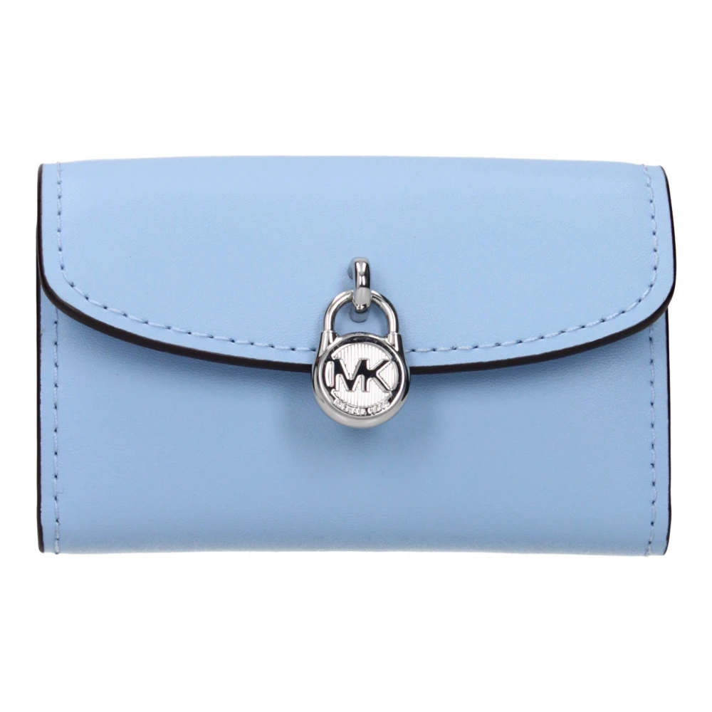 Michael Kors Women's Blue Leather Coin Purse