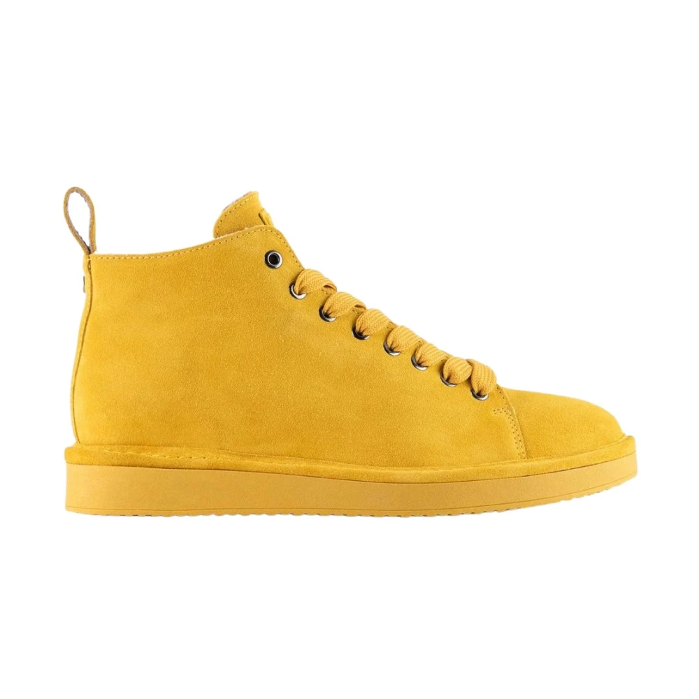 Panchic Lace-up Boots Yellow Heren