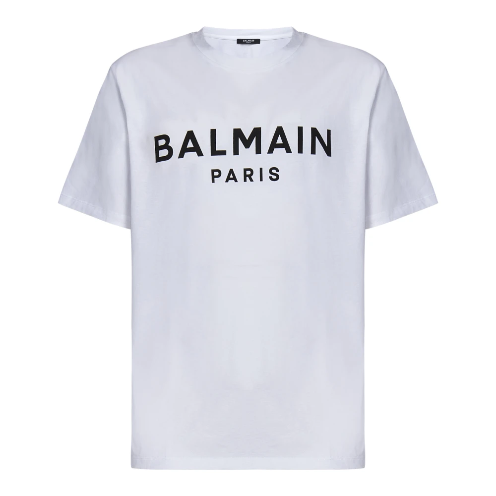 Balmain - Tops > T-Shirts - White - Balmain - Modalova