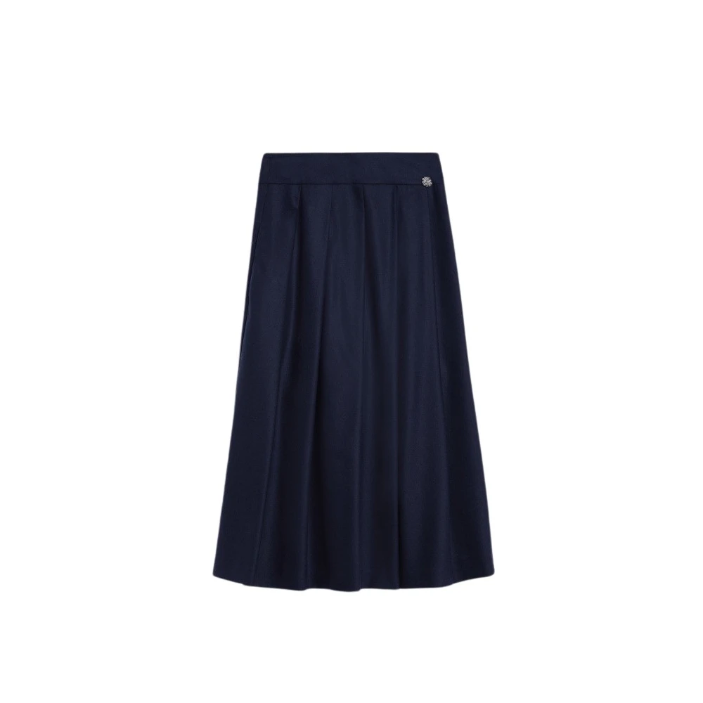 Max Mara Studio Skirts Blue Dames