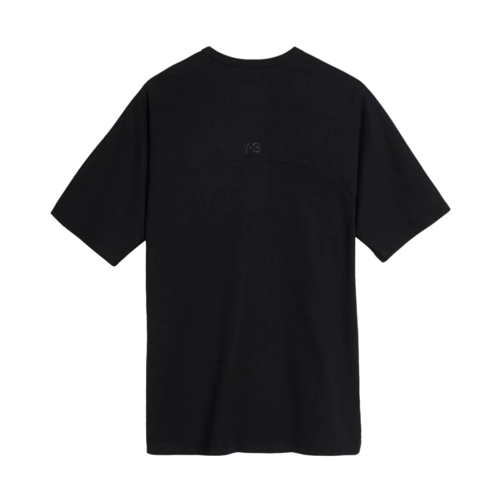 Y-3 Zwart T-shirt en Polo Black Heren