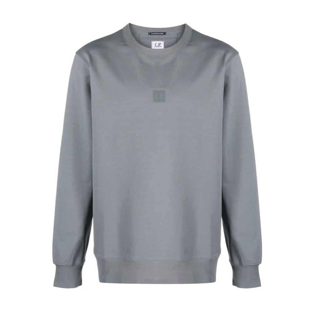 C.p. Company Crewneck Sweatshirt 975 Style Gray, Herr