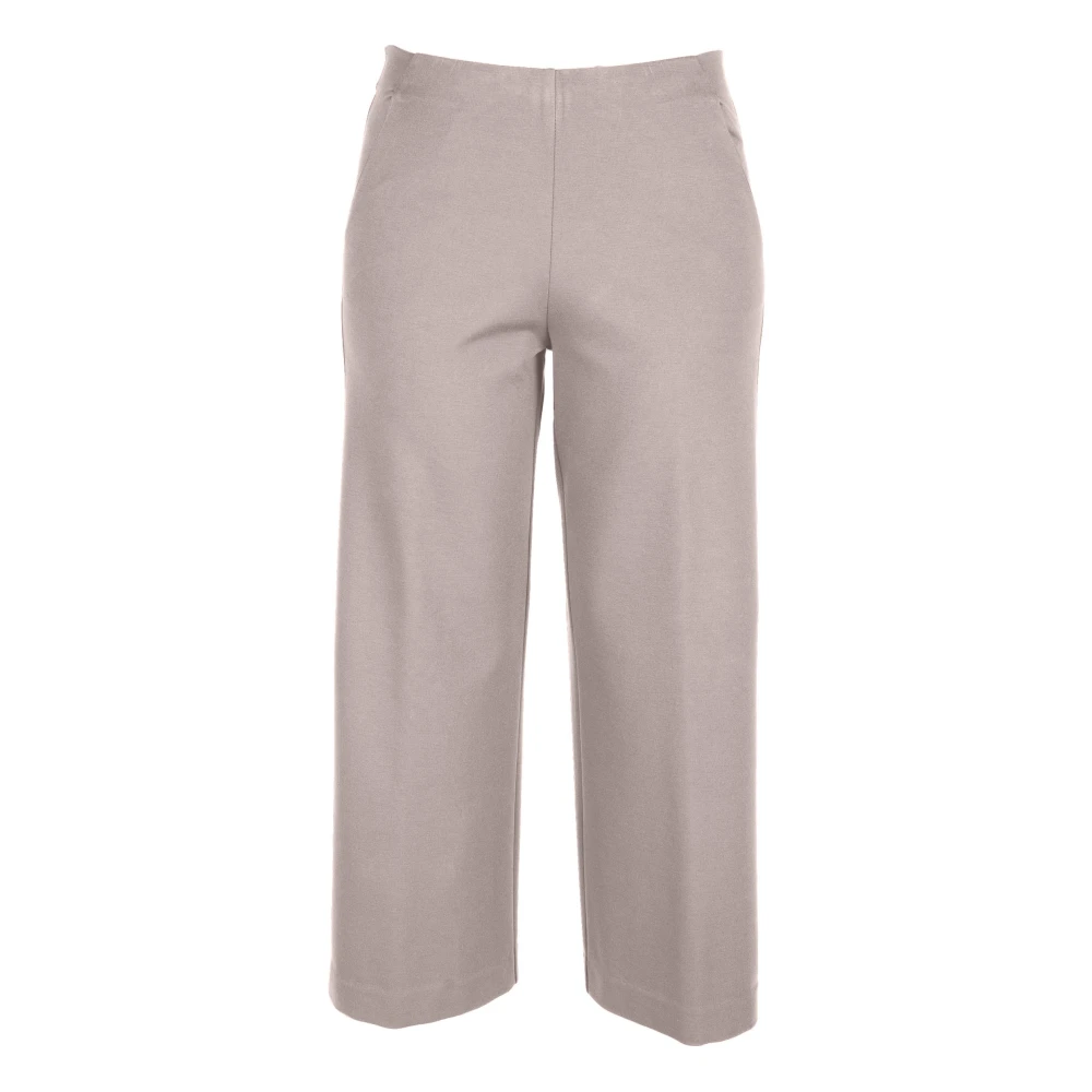 Vicario Cinque Milano Stitch Broek met Amerikaanse Zakken Gray Dames