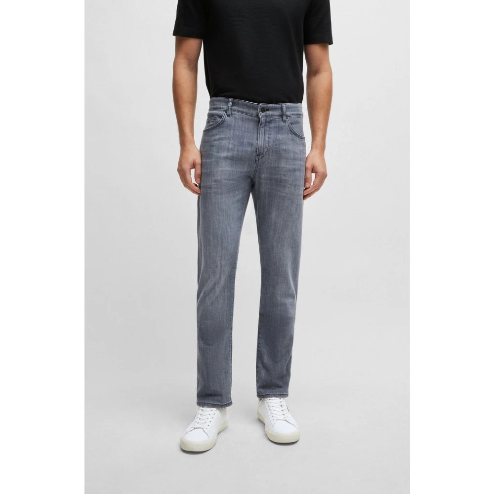 Hugo Boss Slim-fit Jeans Gray Heren