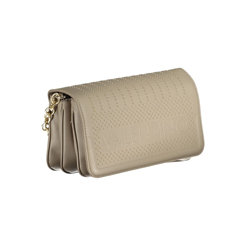 Valentino by Mario Valentino Beige Handtas met Verstelbare Ketting Beige Dames