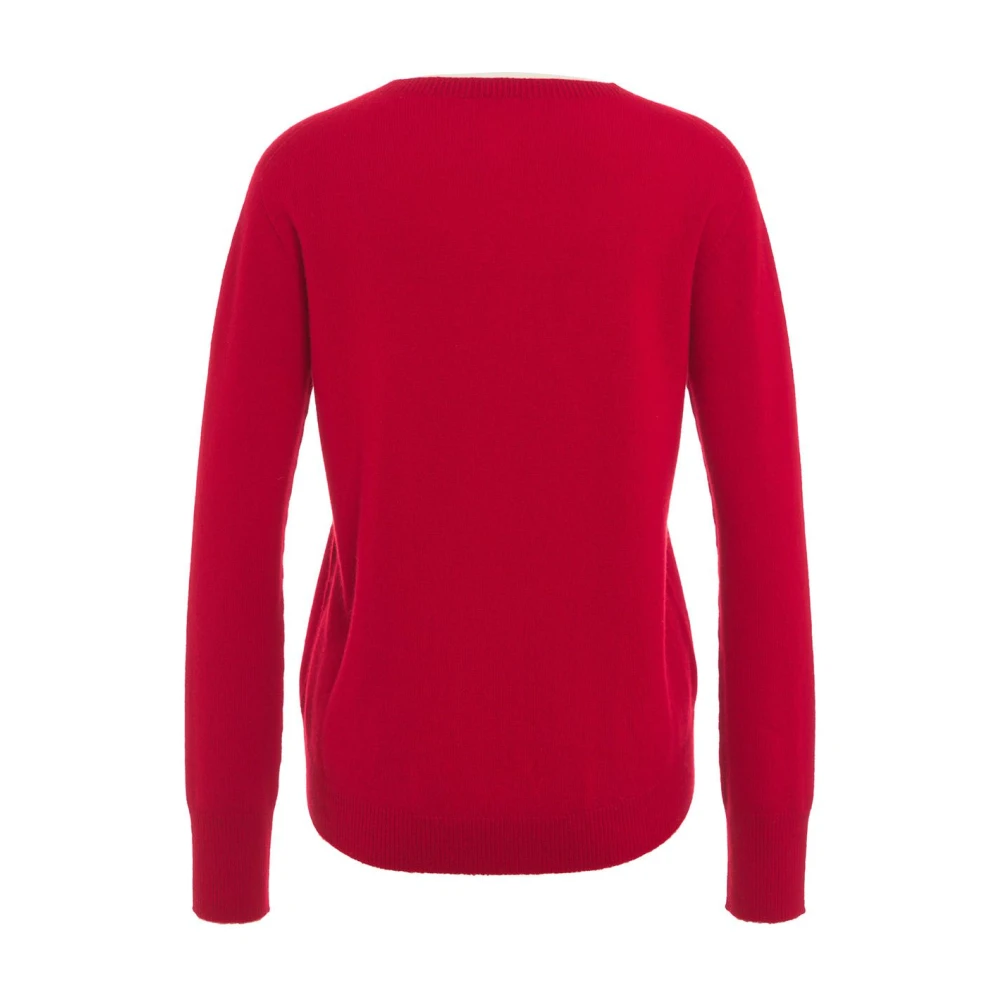 MVM Rode Gebreide Kleding Aw24 Dames Red Dames