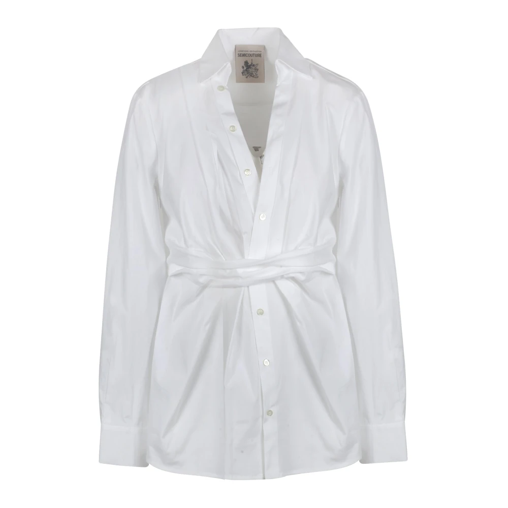 Semicouture Deana Overhemd White Dames