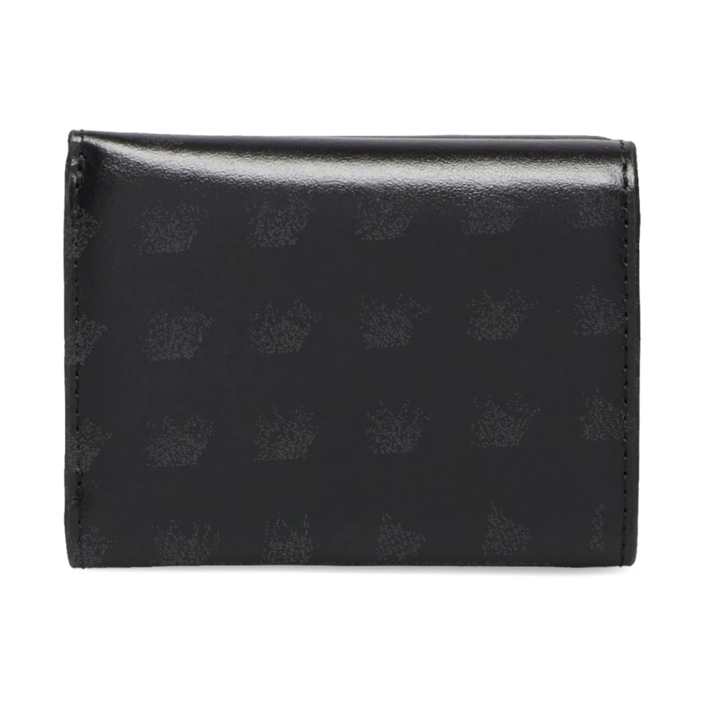 Diesel Damesportemonnee met muntvak synthetisch leer Black Dames
