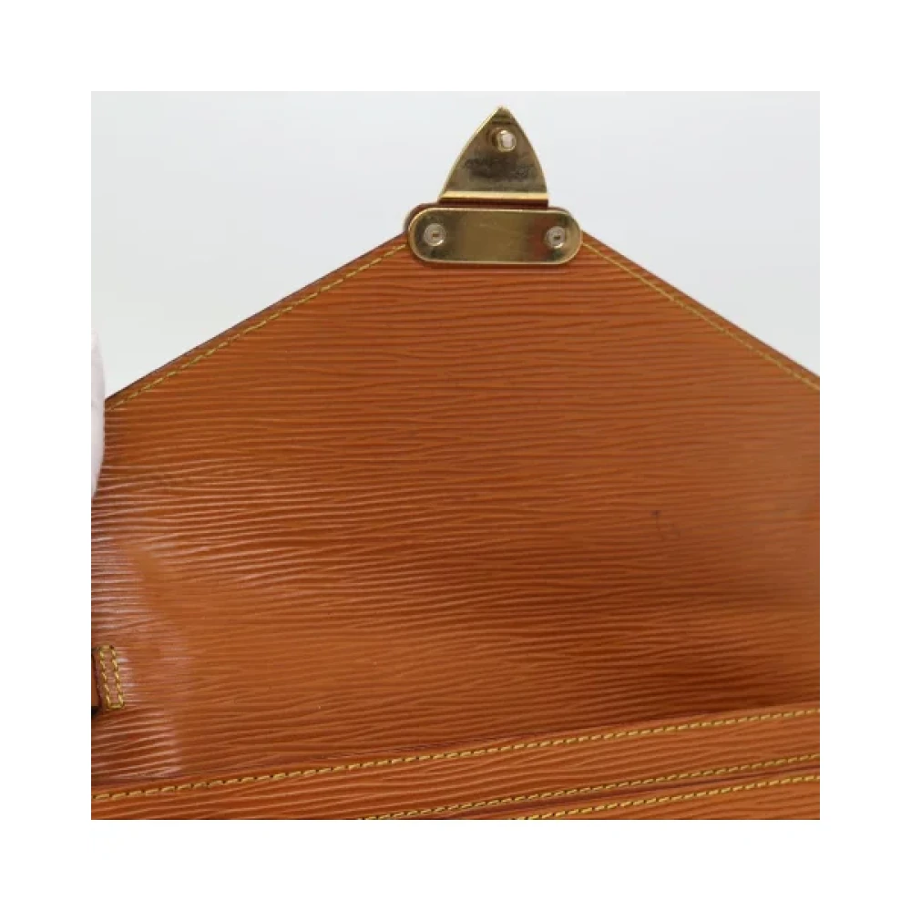 Louis Vuitton Vintage Pre-owned Leather handbags Brown Dames