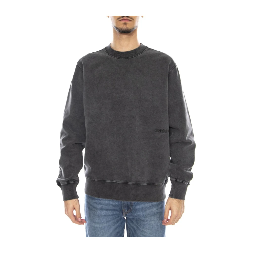 Edwin Mannelijk Grijs Hoodies & Sweatvesten Heren, L, Sweatshirts