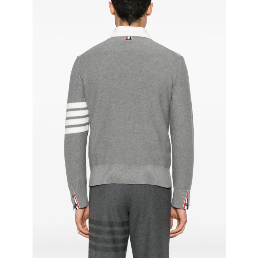 Thom Browne Grijze Trui voor Mannen Gray Heren