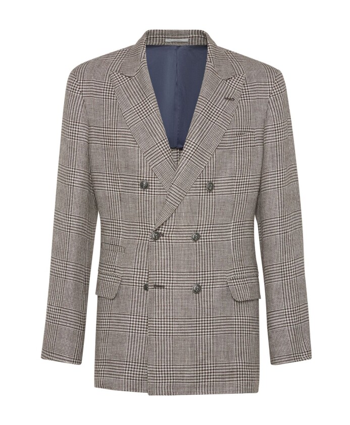 veste-marron-a-double-boutonnage-avec-revers-pointus