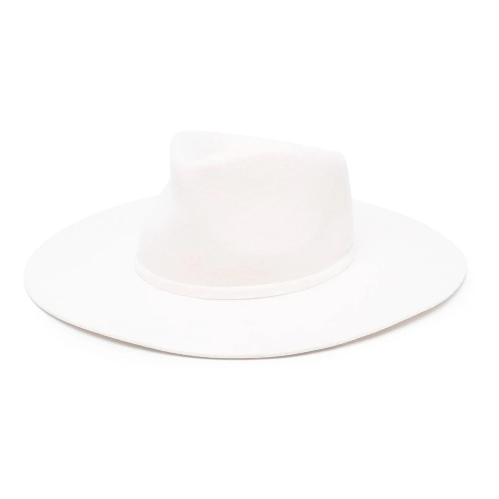 Forte Forte Women's Beige Accessories, M, Elegant Wool Felt Hat