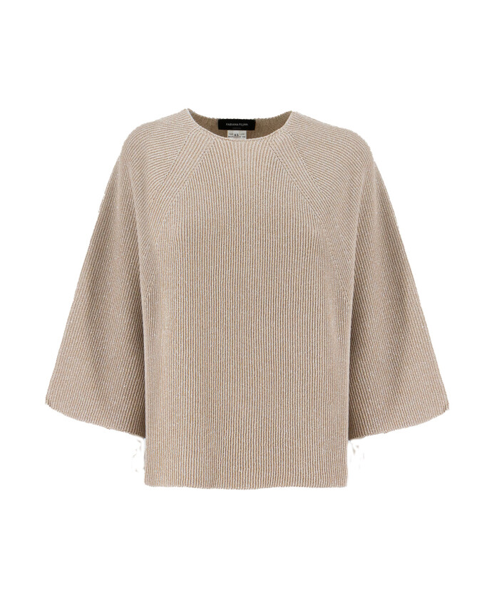 pull-en-maille-cotelee-a-manches-3-4