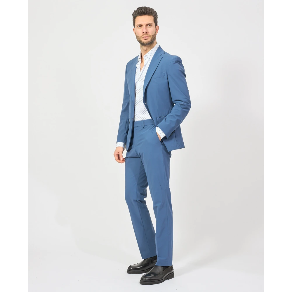 Hugo Boss Blauw Slim Fit Performance Pak Blue Heren
