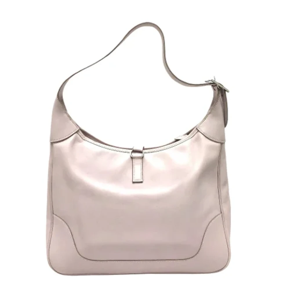 Hermès Vintage Pre-owned Leather shoulder-bags Pink Dames